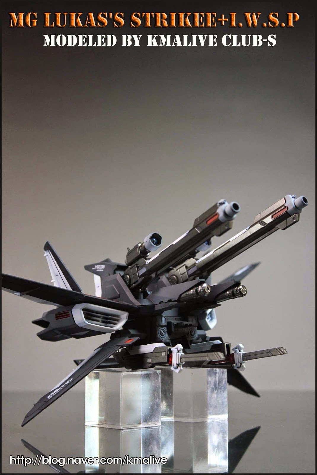 MG 1/100 GAT-X105E Strike E+I.W.S.P Lukas O'Donnell Custom by Bandai