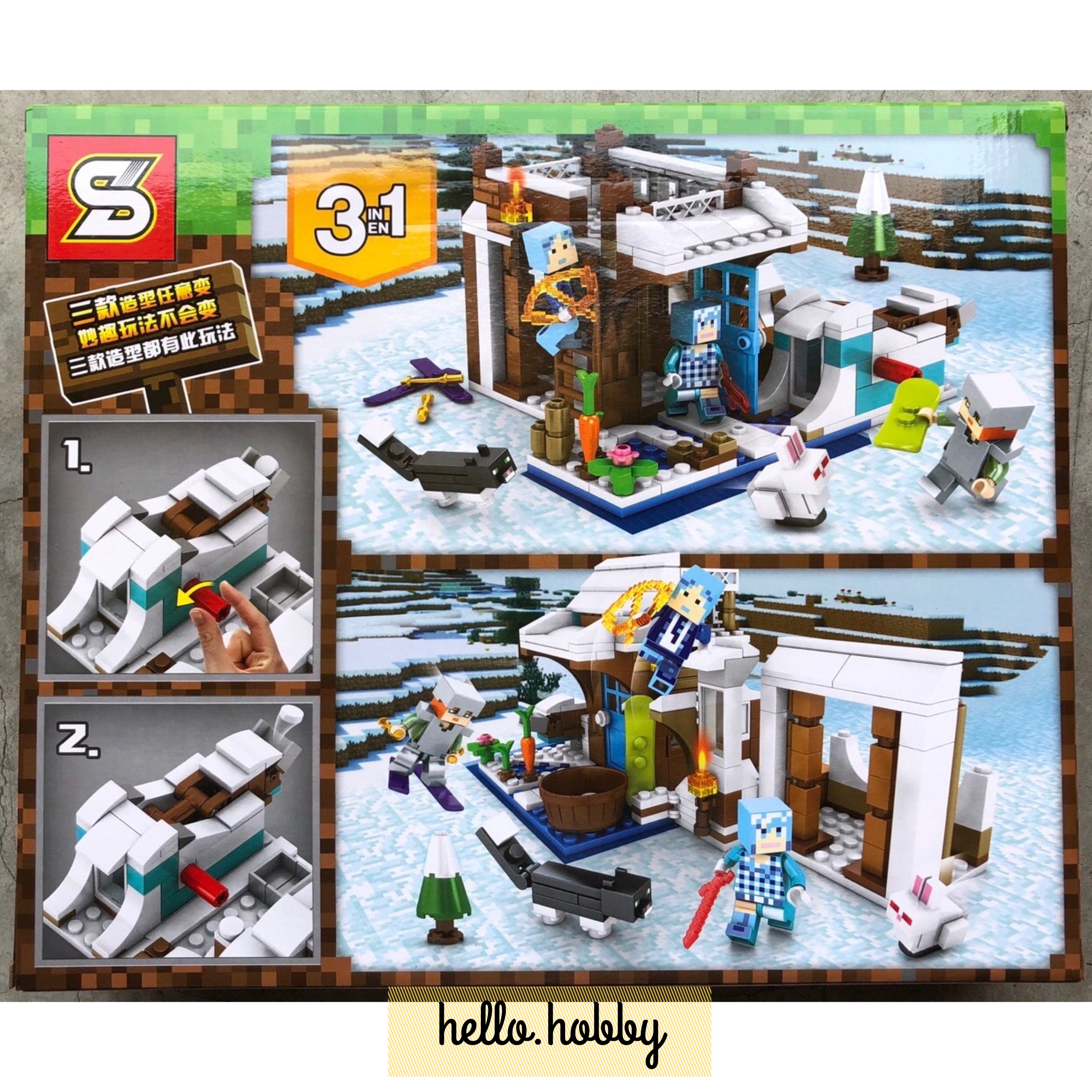 SY 1193 Minecraft 346pcs