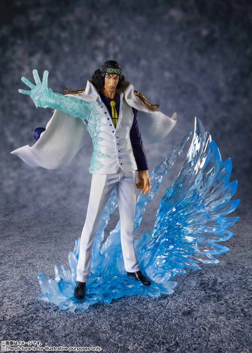 Pre-order : FIGUARTS ZERO [EXTRA BATTLE] "THE 3 ADMIRALS" KUZAN -AOKIJI- (ONE PIECE) PVC FIGURE