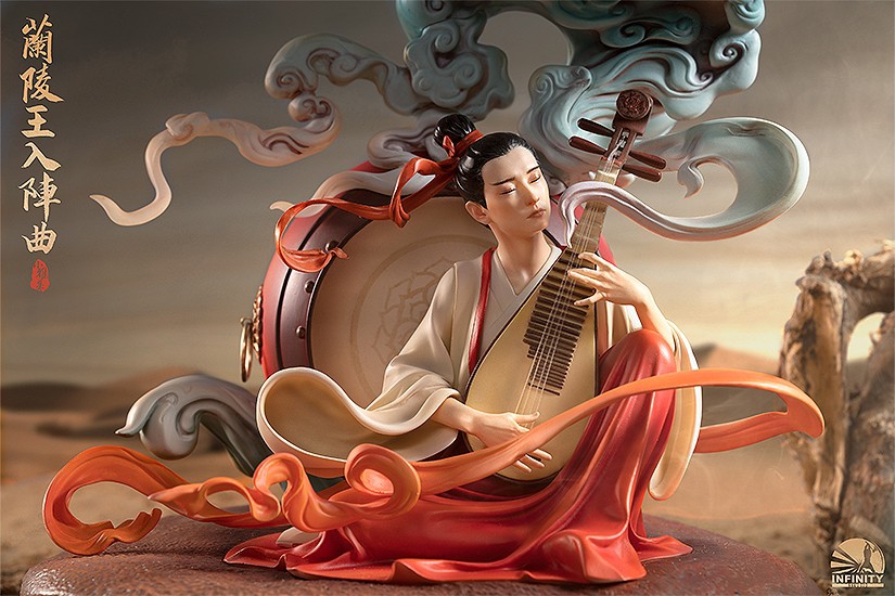 Pre-order : Elegant Beauties Series - Prince Lanling in Battle by Infinity Studio