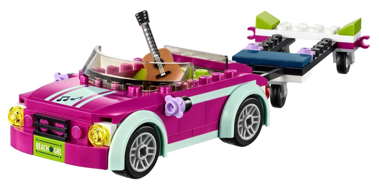 Lele 37039 Friends Andrea’s Speedboat Transporter 330pcs