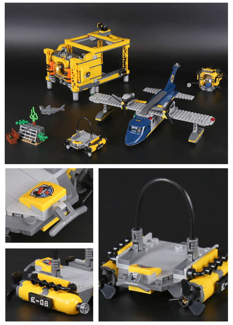 Lepin 02088 Deep Sea Operation Base 1016pcs