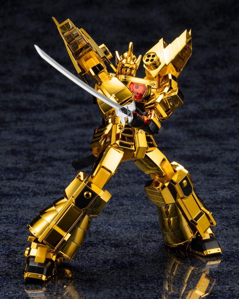 Pre-order : *Kotobukiya Shop Limited* Great Goldran Gold Plated Ver. Plastic Model Kit by Kotobukiya