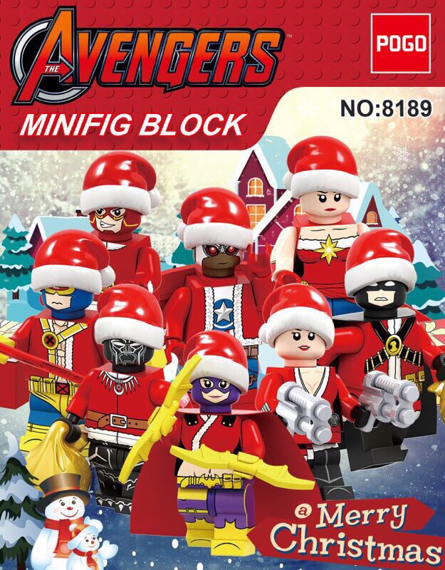 Pogo 8189 Avengers on Christmas