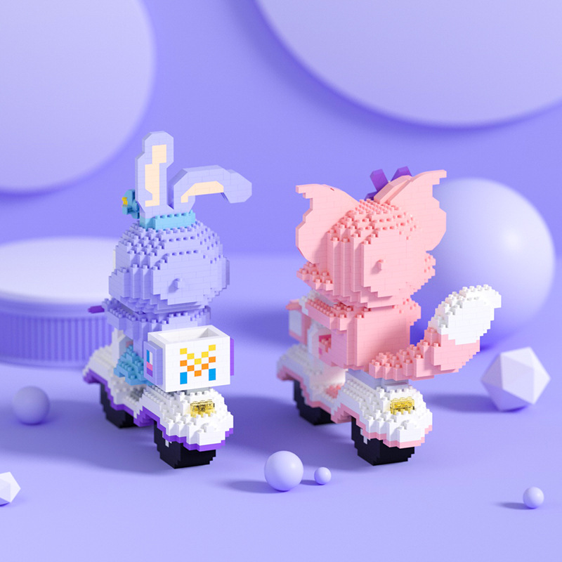 Mekansm Duffy and Friends on Road (มีไฟ) Linabel Stella Lou