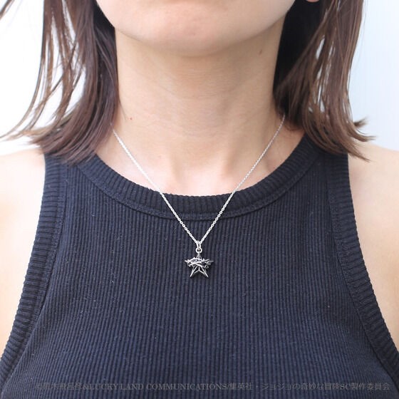 PRE-ORDER : [JAM HOME MADE Collaboration] JoJo's Bizarre Adventure Stardust Crusaders Hermit Purple Necklace