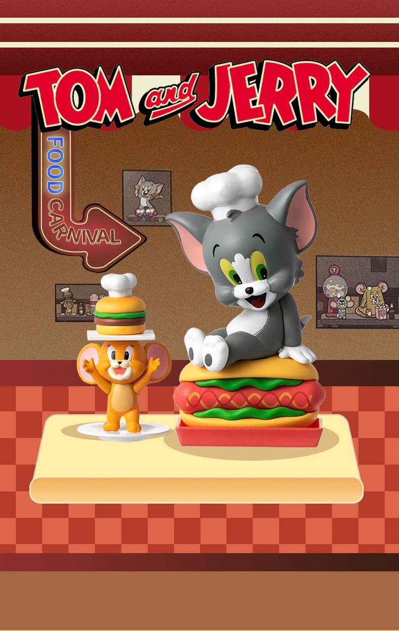 Tom & Jerry - Food Carnival by Miniso (Set of 8+1secret)