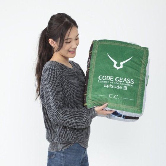 PRE-ORDER : Code Geass: Lelouch of the Rebellion Book Cushion (Purple/ Blue/ Green)