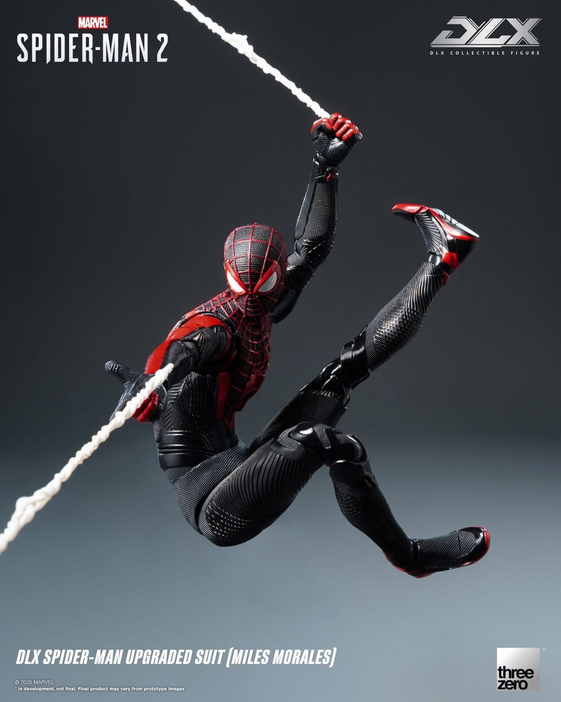 Pre-order : Marvel’s Spider-Man 2 DLX Spider-Man Upgraded Suit (Miles Morales) by Threezero