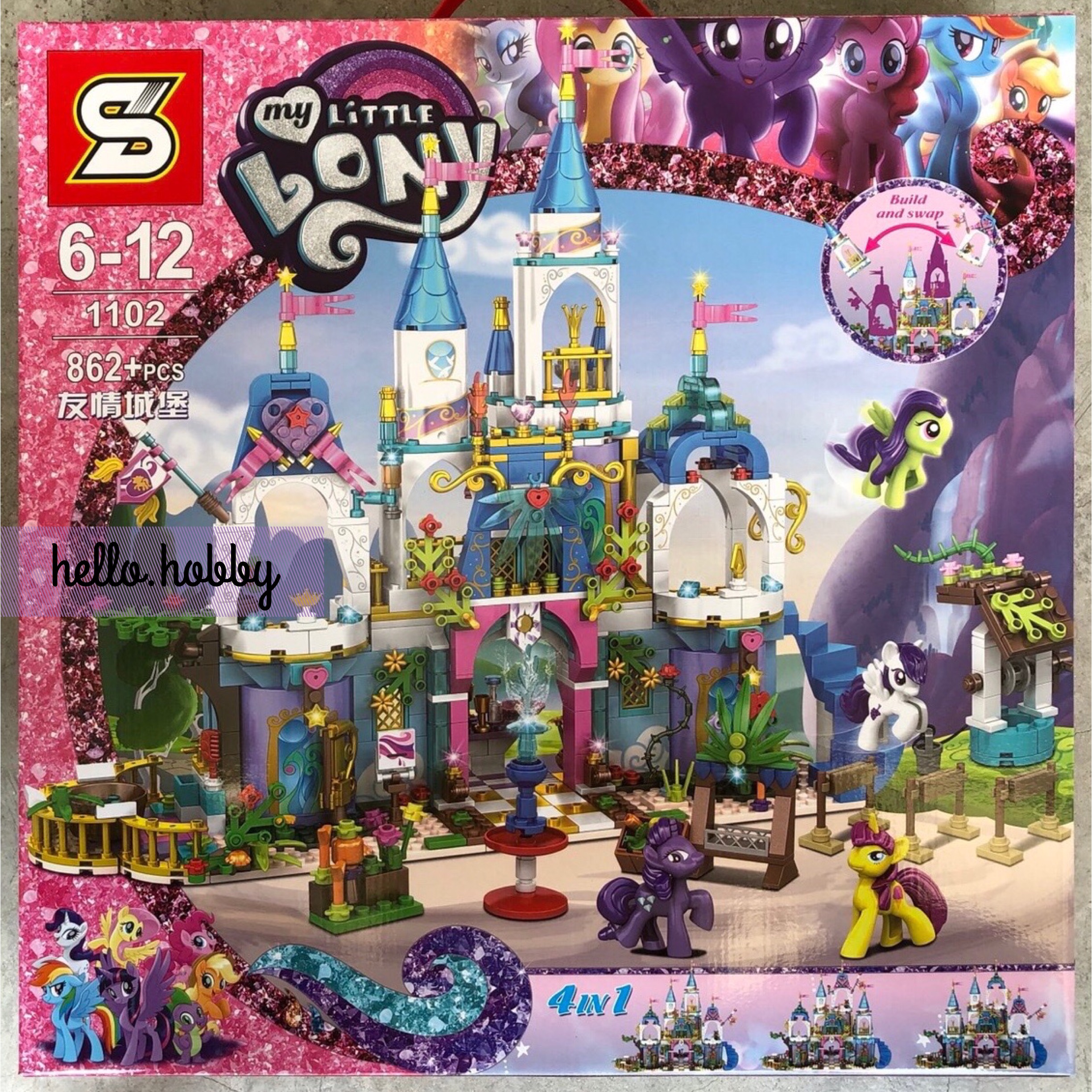SY 1102 My Little Pony 862pcs