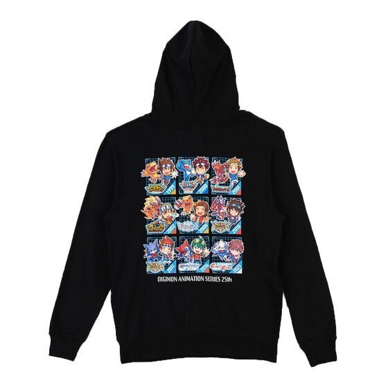 PRE-ORDER : Digimon Adventure 25th Anniversary Anime Series Hoodie