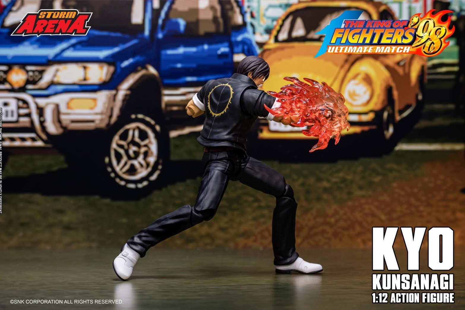 Pre-order : STORM ARENA The King Of Fighter’s 98um Kyo Kusanagi 1/12 Scale Action Figure by Storm Collectibles