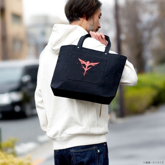 PRE-ORDER : STRICT-G JAPAN Shinzaburo Ichizawa Canvas "Mobile Suit Gundam: Char's Counterattack" Tote Bag