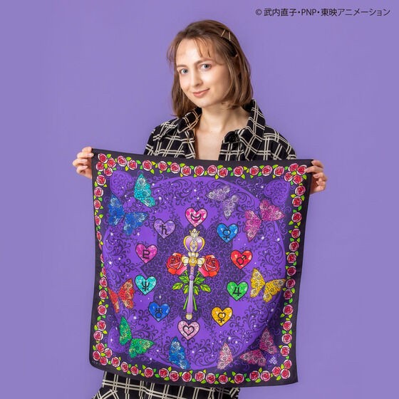 PRE-ORDER : Sailor Moon x ANNA SUI Print Handkerchief