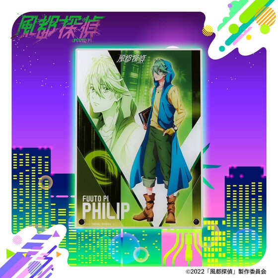 PRE-ORDER : Futo Detectives Transcription Illustration Acrylic Board (2 types in total)