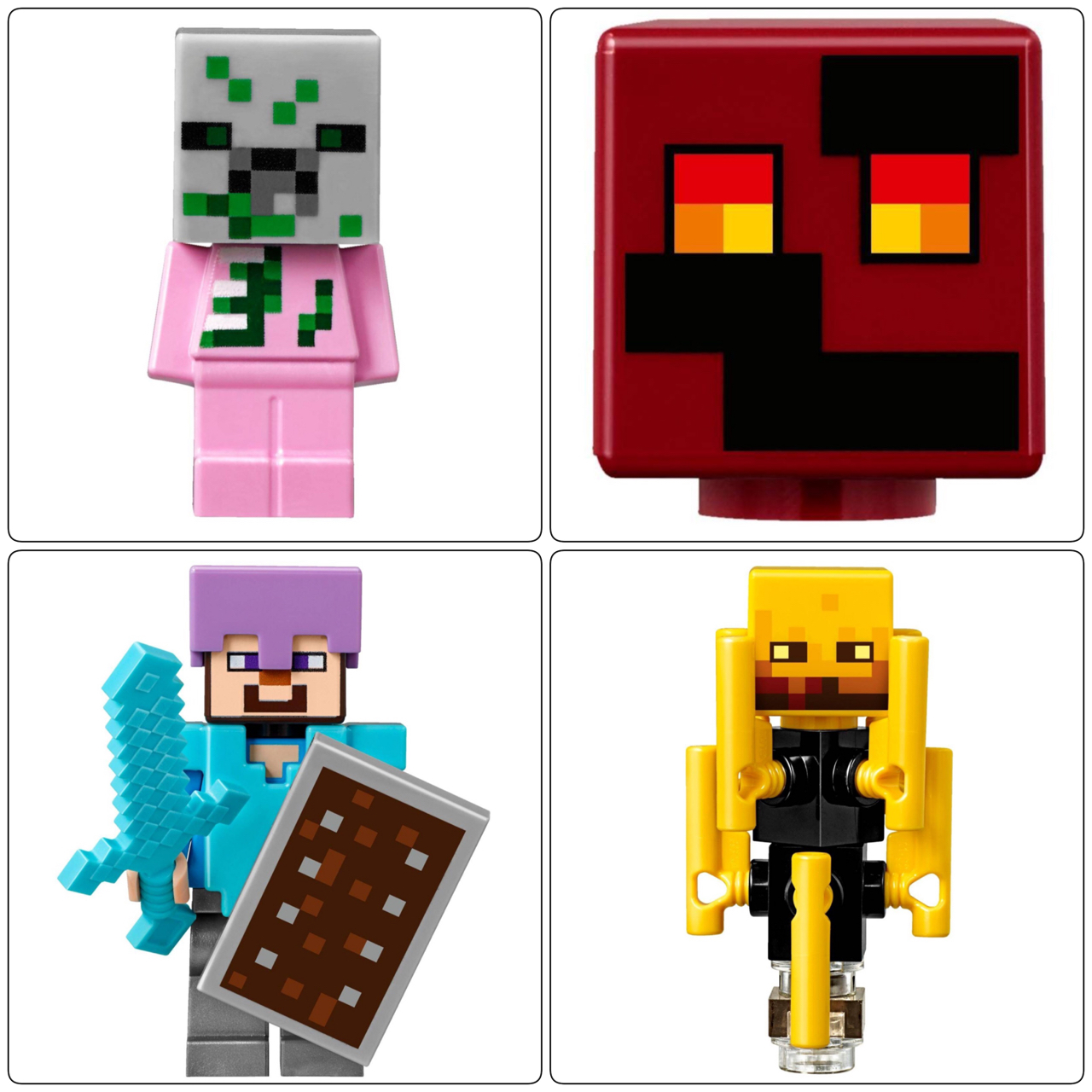 SY 990 Minecraft The Nether Portal 487pcs