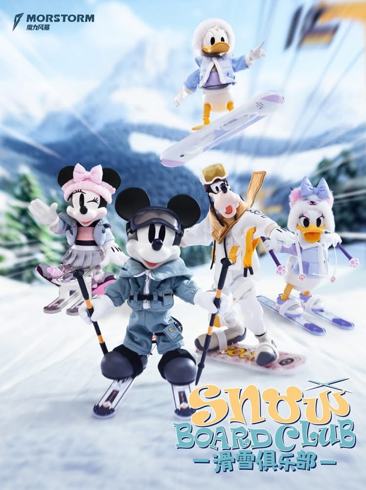 Pre-order : Disney Snowboard Club Series Action Figure (Set of 5) by Morstorm