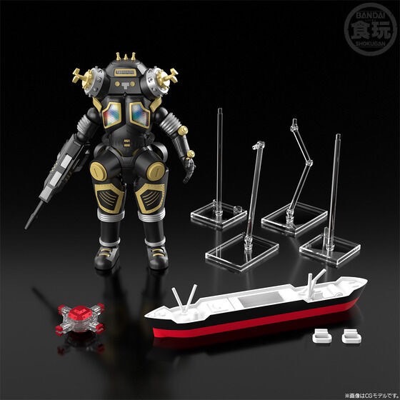 PRE-ORDER : SMP [SHOKUGAN MODELING PROJECT] Space Robot King Joe Black