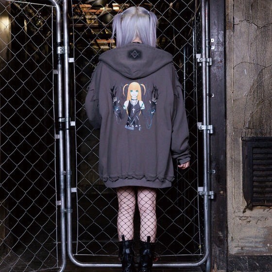 PRE-ORDER : REFLEM × DEATH NOTE Zip Up Hoodie