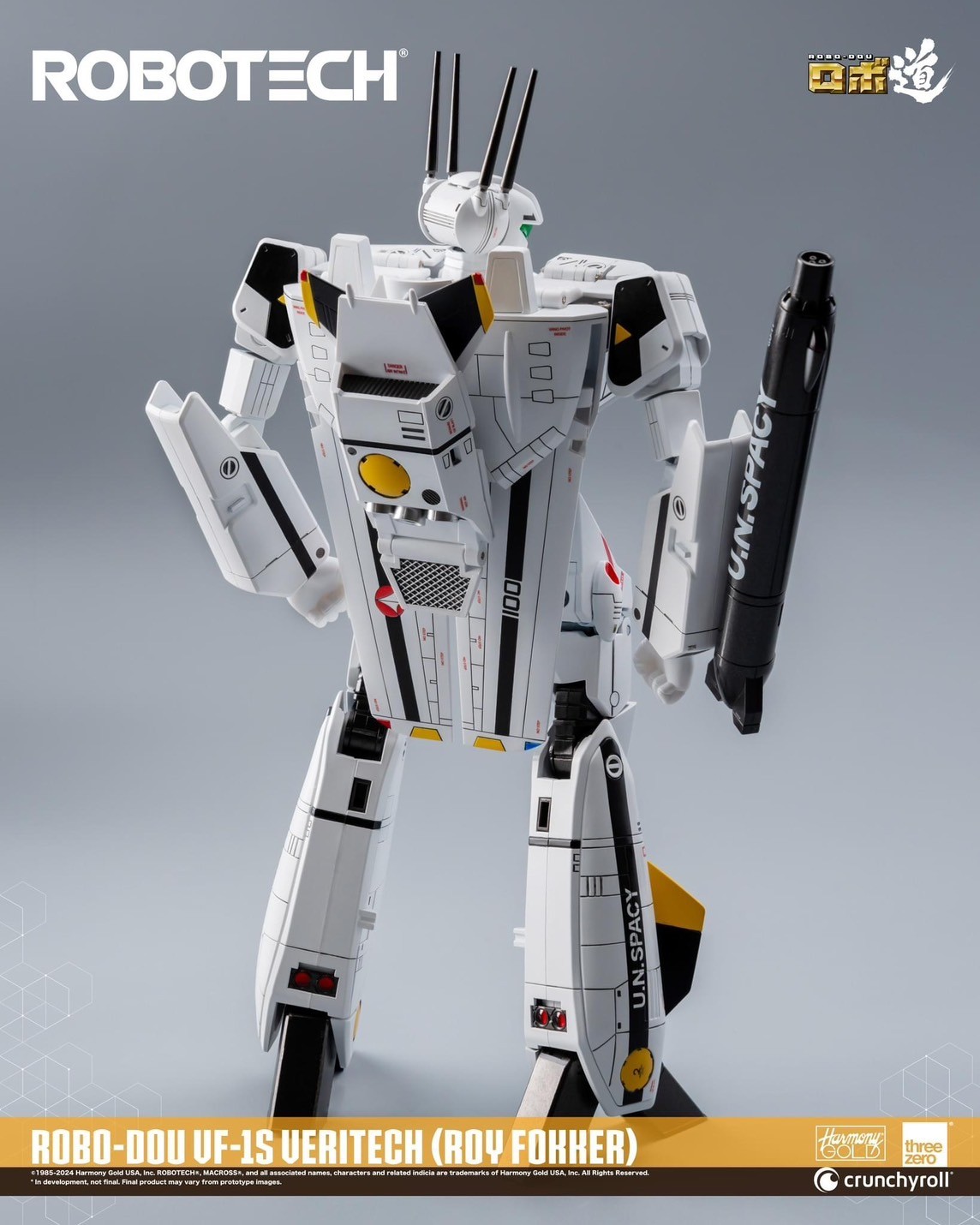 Pre-order : Robotech ROBO-DOU ROBOTECH VF‐1S Veritech (Roy Fokker) by Threezero
