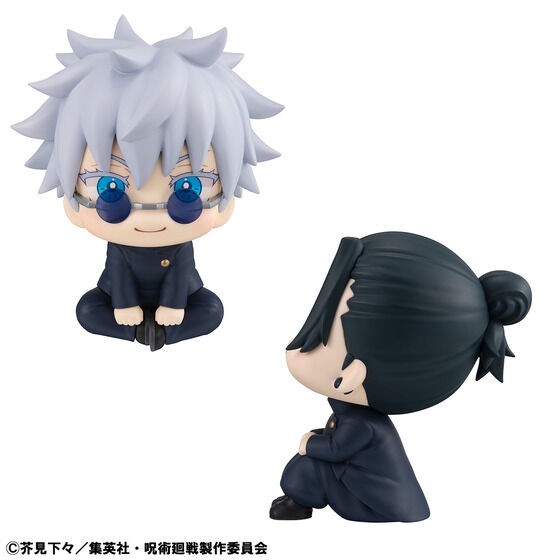 PRE-ORDER : Rukappu Jujutsu Kaisen Satoru Gojo & Natsuyu Suguru Technical College ver. Set [with limited cushion]