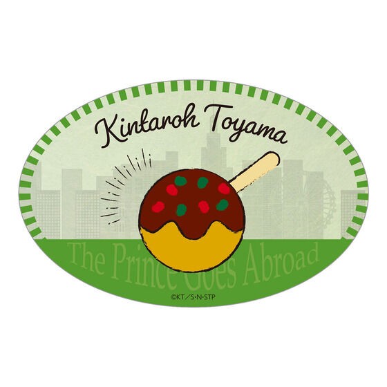 PRE-ORDER : The Prince of Tennis Abroad Ver.K.TOYAMA Luggage Sticker Set