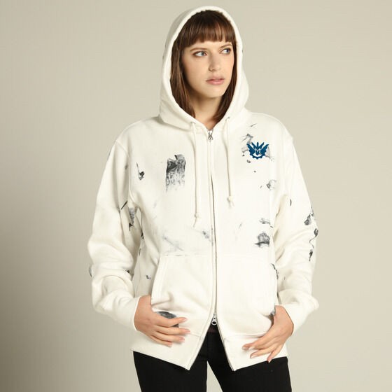 PRE-ORDER : Kamen Rider Build x h.NAOTO Collaboration Hoodie (Art Processing) Ryuga Banjo