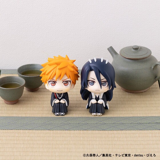 PRE-ORDER : Rukappu BLEACH Ichigo Kurosaki & Byakuya Kuchiki Set [With Limited Cushion]