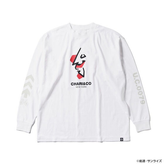 PRE-ORDER : STRICT-G CHARI&CO "Mobile Suit Gundam" RX-78 Long Sleeve T-shirt