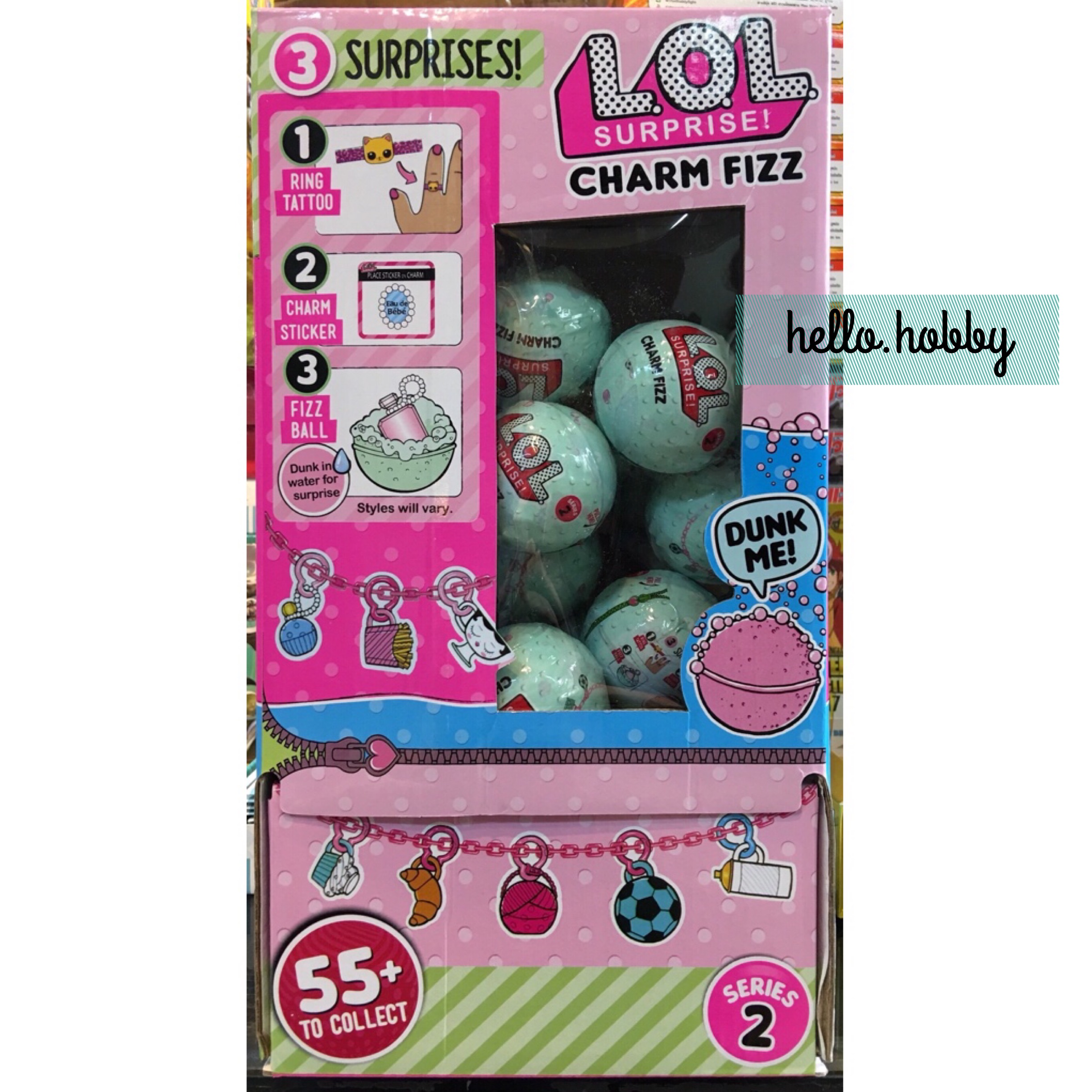 Surprise Egg L.O.L Charm Fizz Bath Bomb (40 pcs)