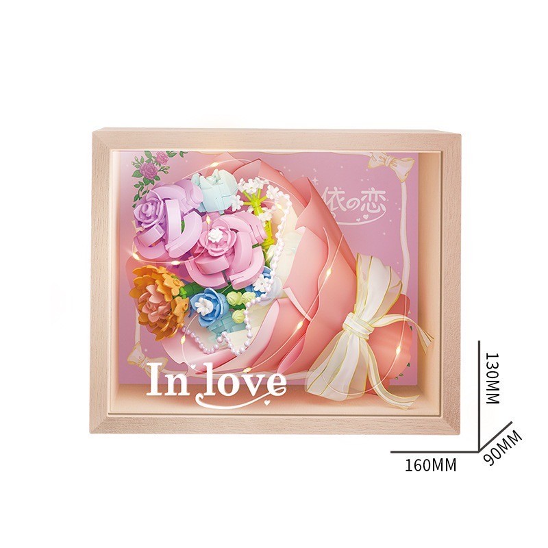 ตัวต่อไซส์ Jumbo Balody 16359 / 21235 - Frame of Memory (มีไฟ)