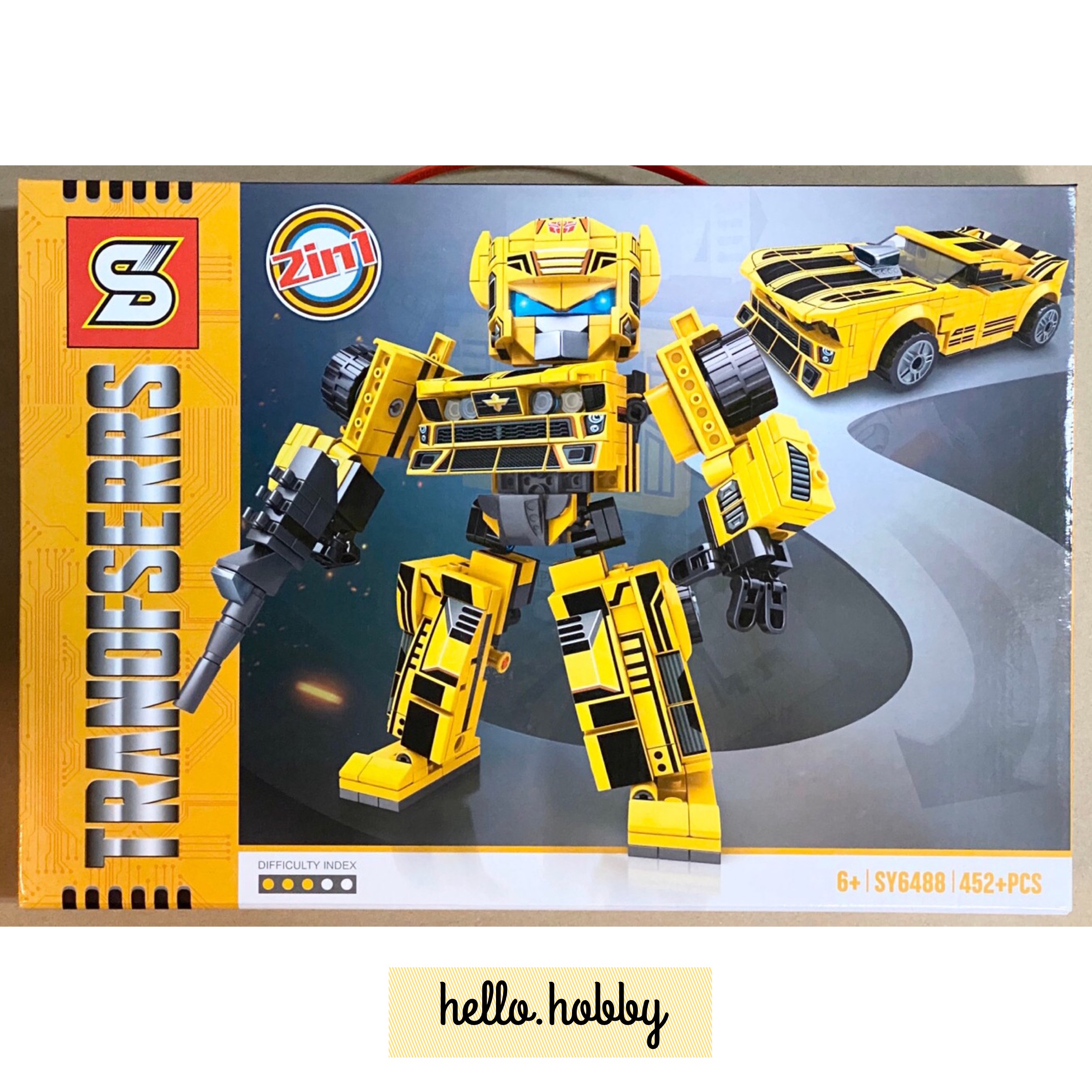 SY 6488 Transformer Bumblebee 2 in 1 452pcs