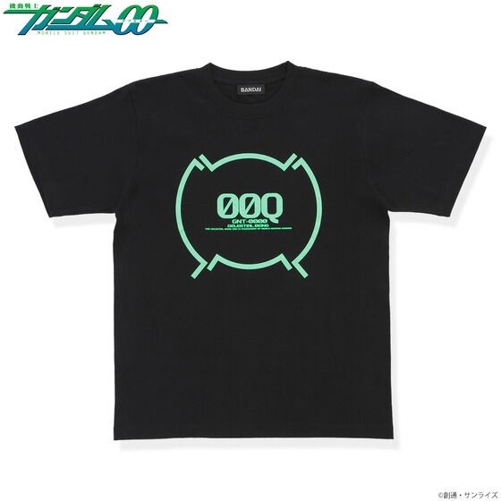 PRE-ORDER : Movie version Mobile Suit Gundam 00 Double O 00Q Glow in the Dark T-shirt