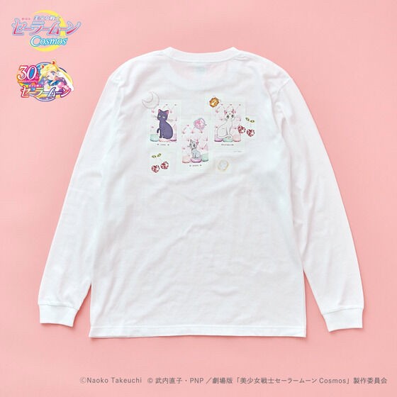 PRE-ORDER : Movie version "Sailor Moon Cosmos" x RoseMarie seoir Long Sleeve T-shirt