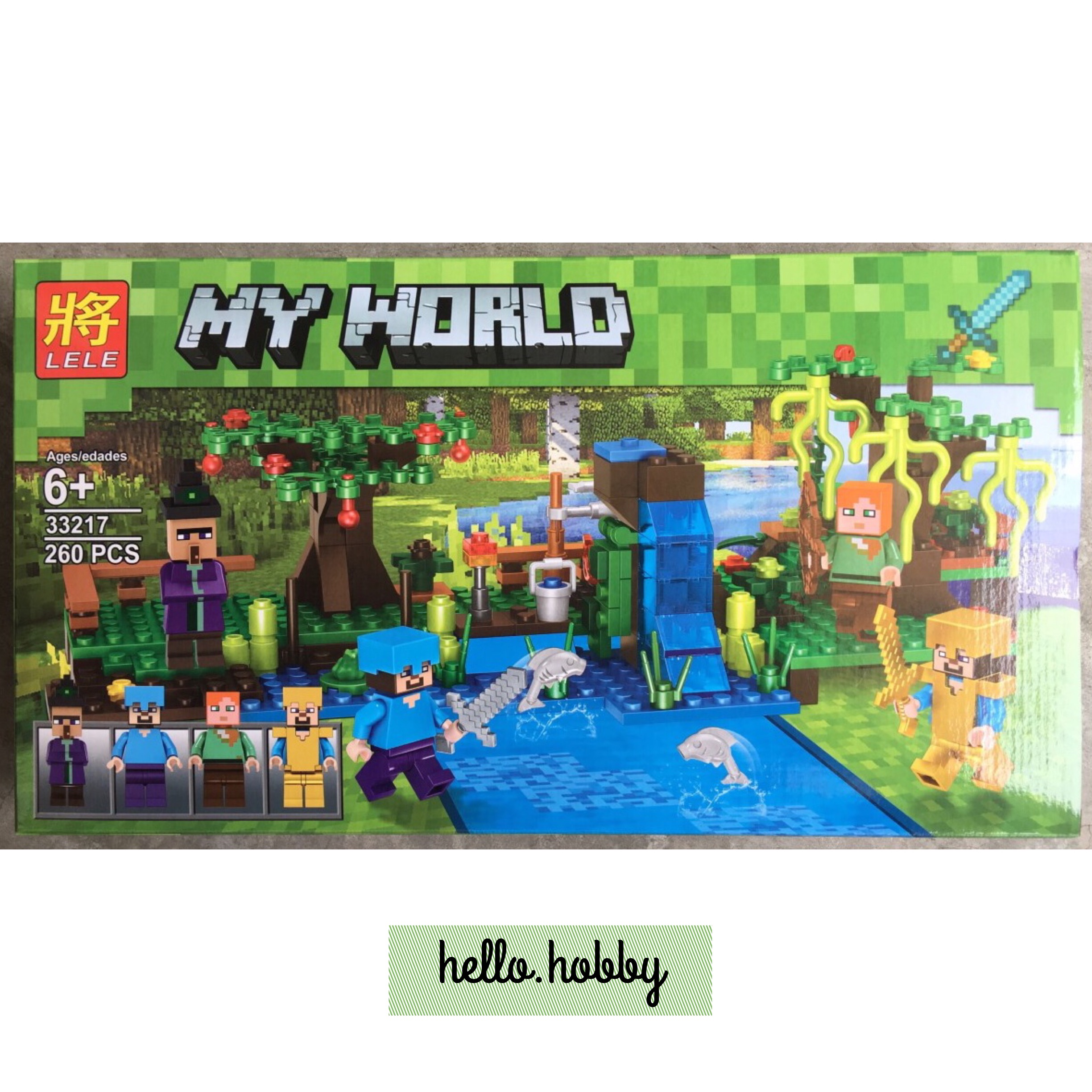 Lele 33217 Minecraft 260pcs