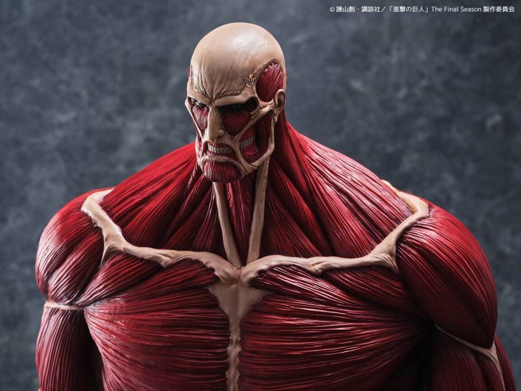 Pre-order : Mega Sofvi Attack on Titan Colossal Titan by Kaiyodo