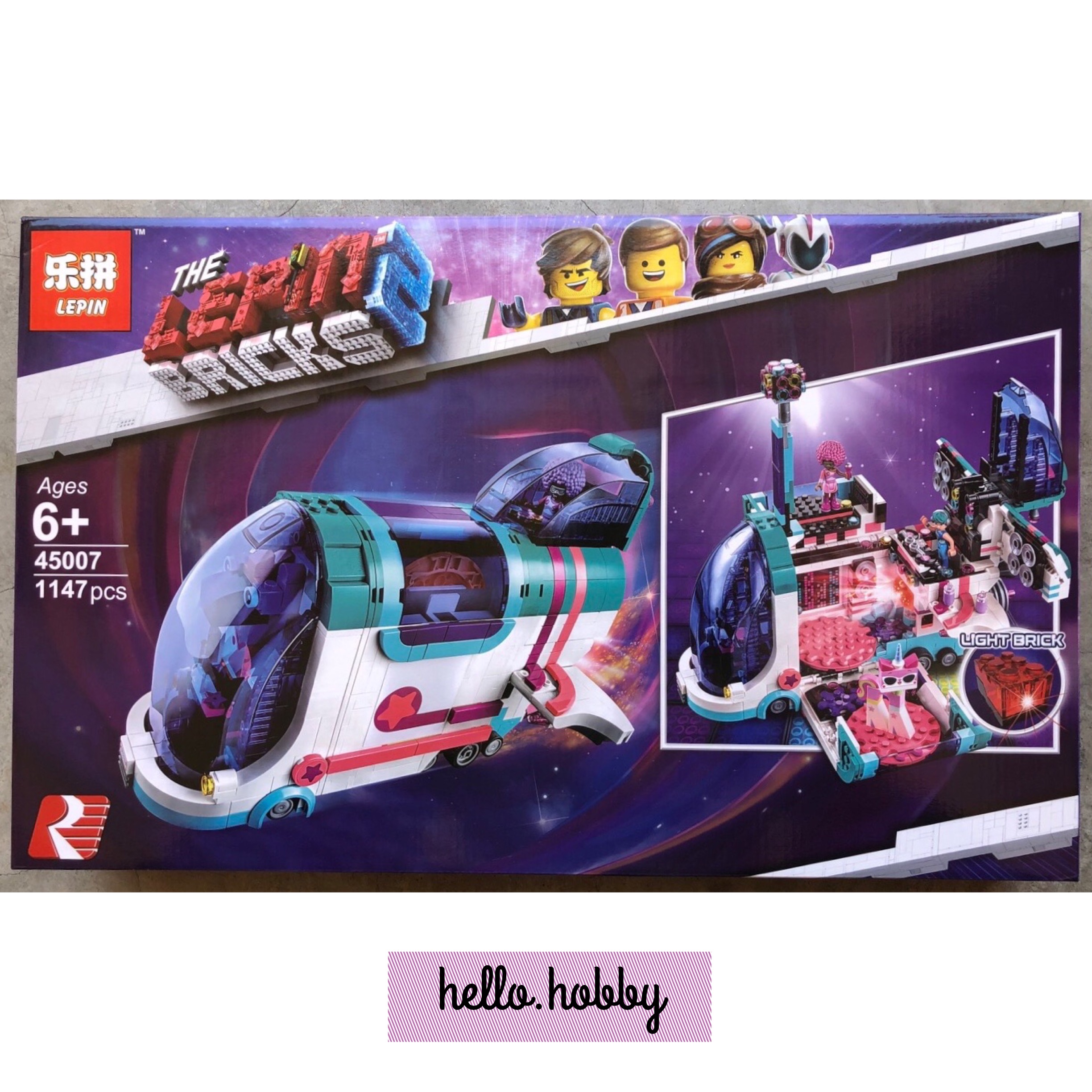 Lepin 45007 Pop-Up Party Bus 1147pcs