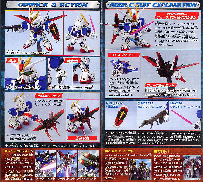 SD BB280 Force Impulse Gundam by Bandai