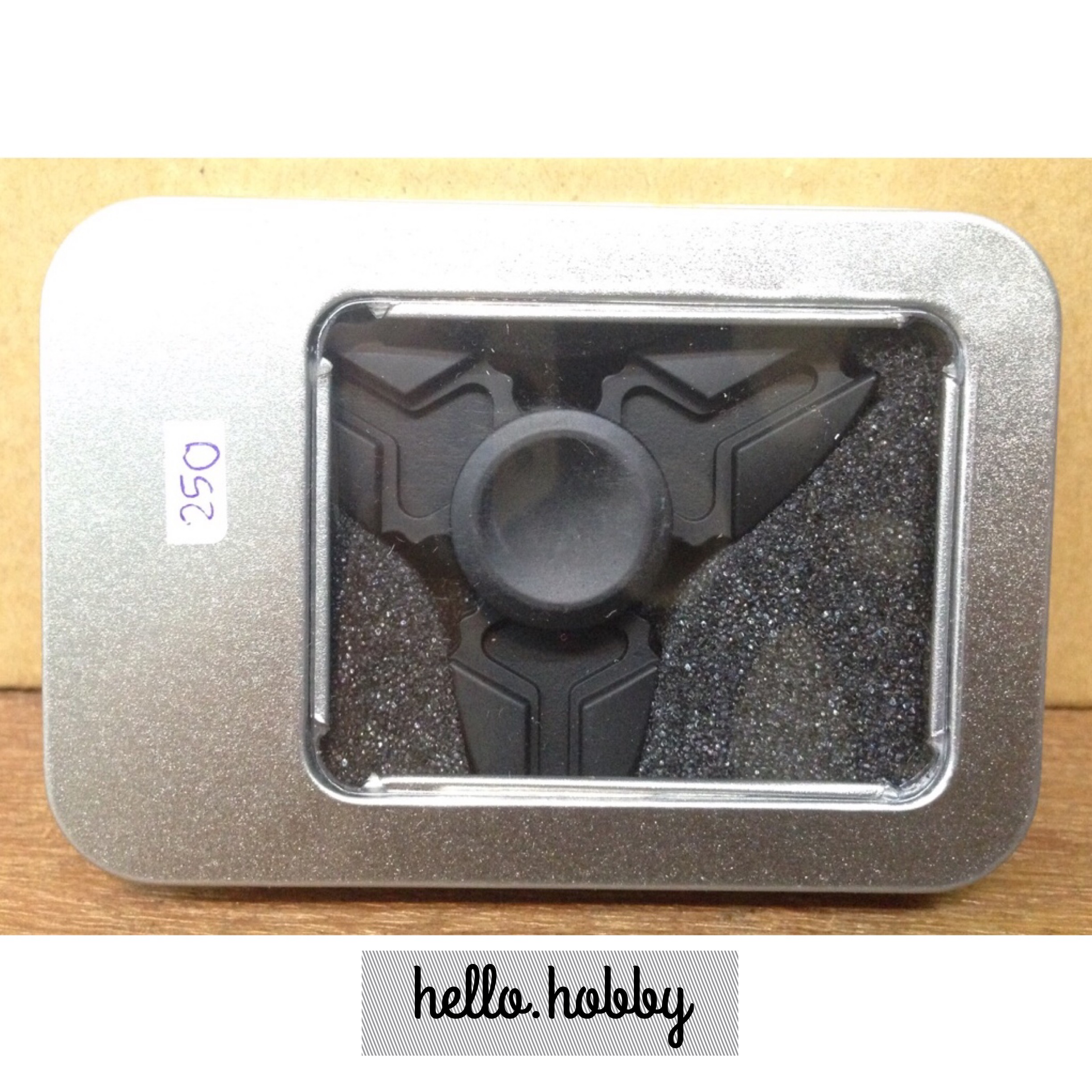 Fidget Spinner - Crab Claw (black)