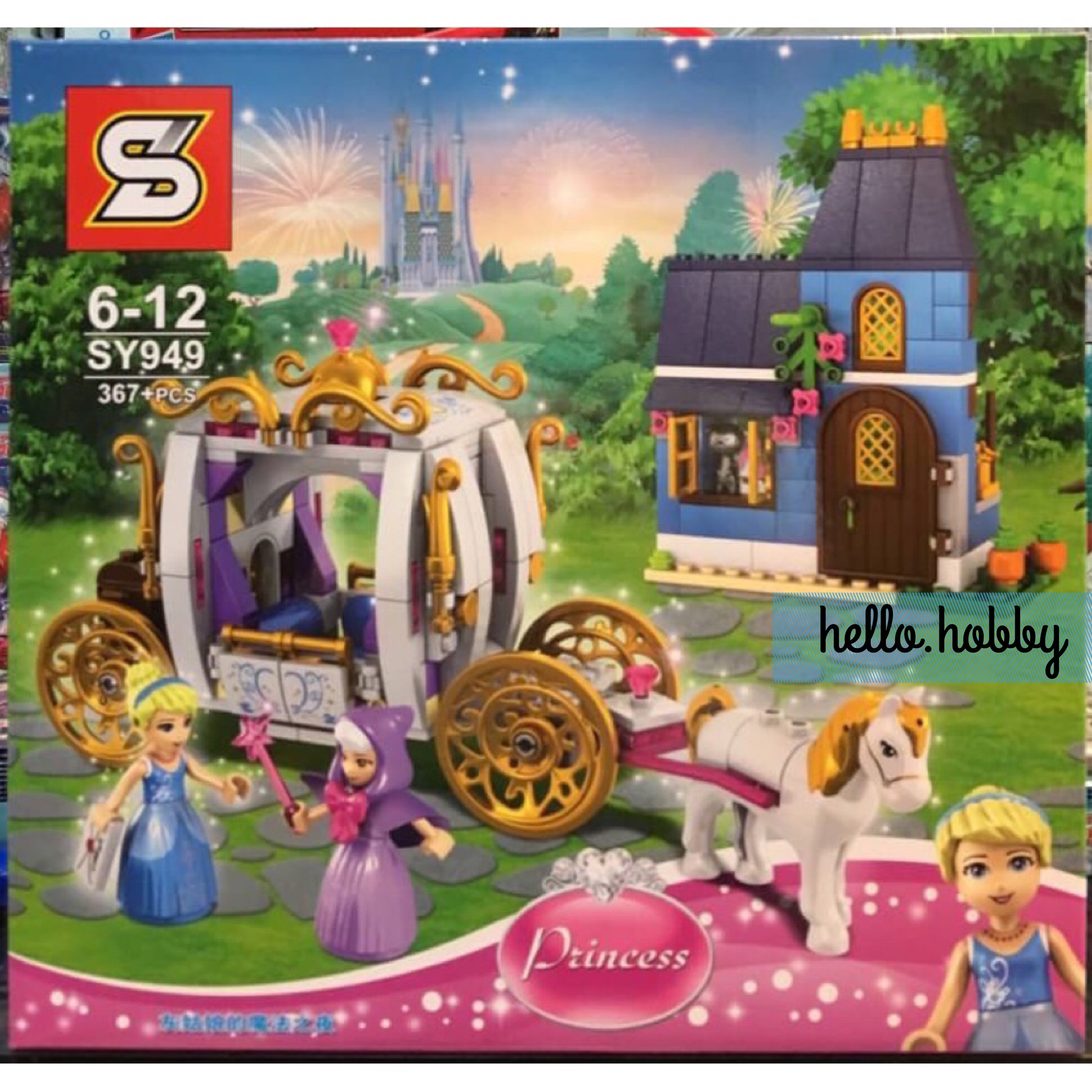 SY 949 Princess Cinderella’s Enchanted Evening 367pcs