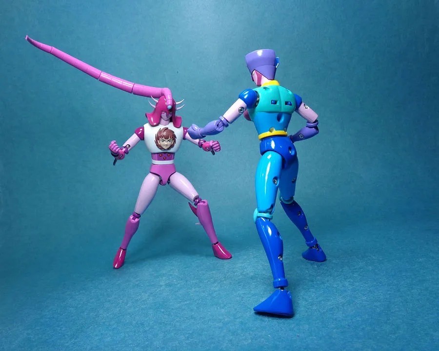 Soul of Chogokin - GX-108 Rhein X1 & Dianan A By Bandai