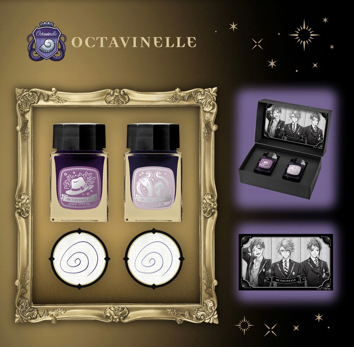 PRE-ORDER : Disney Twisted Wonderland Ink Set (7 types in total)