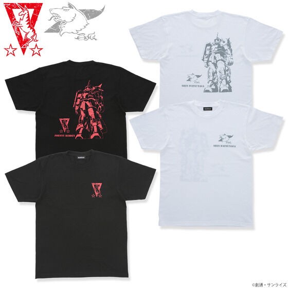 PRE-ORDER : Mobile Suit Gundam MSV Pilot Series T-shirt