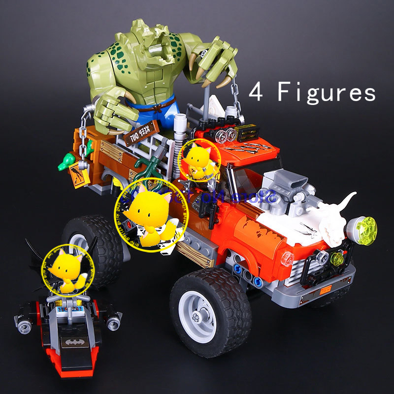 Lepin 07051 The Batman Killer Croc Tail-Gator 480pcs