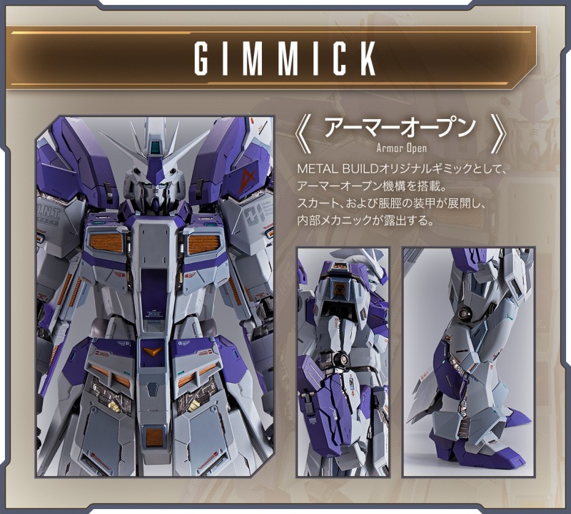 Gundam - Metal Build RX-93-v2 Hi-v (Hi-Nu) Gundam by Bandai