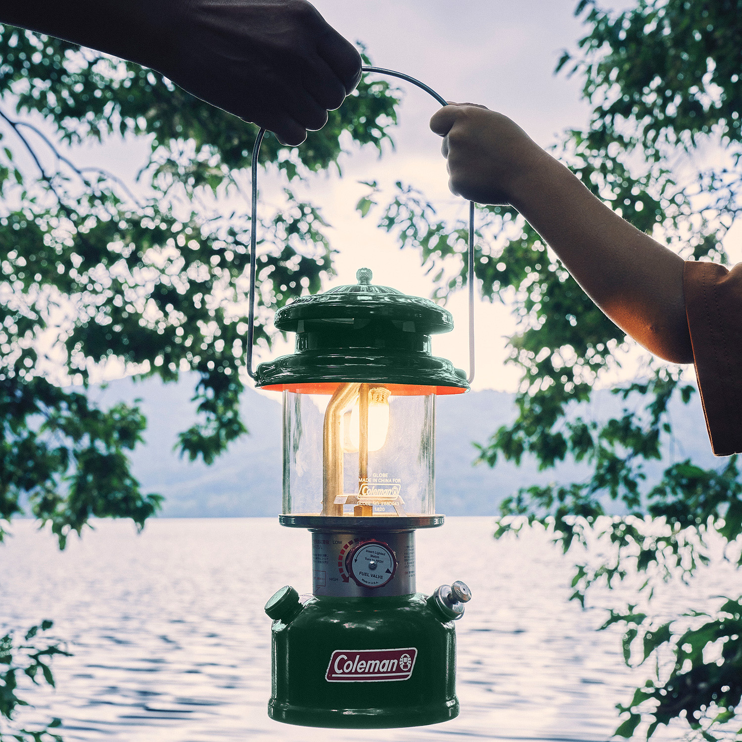 ตะเกียงน้ำมันColeman JP 286A One Mantle Lantern (Green)