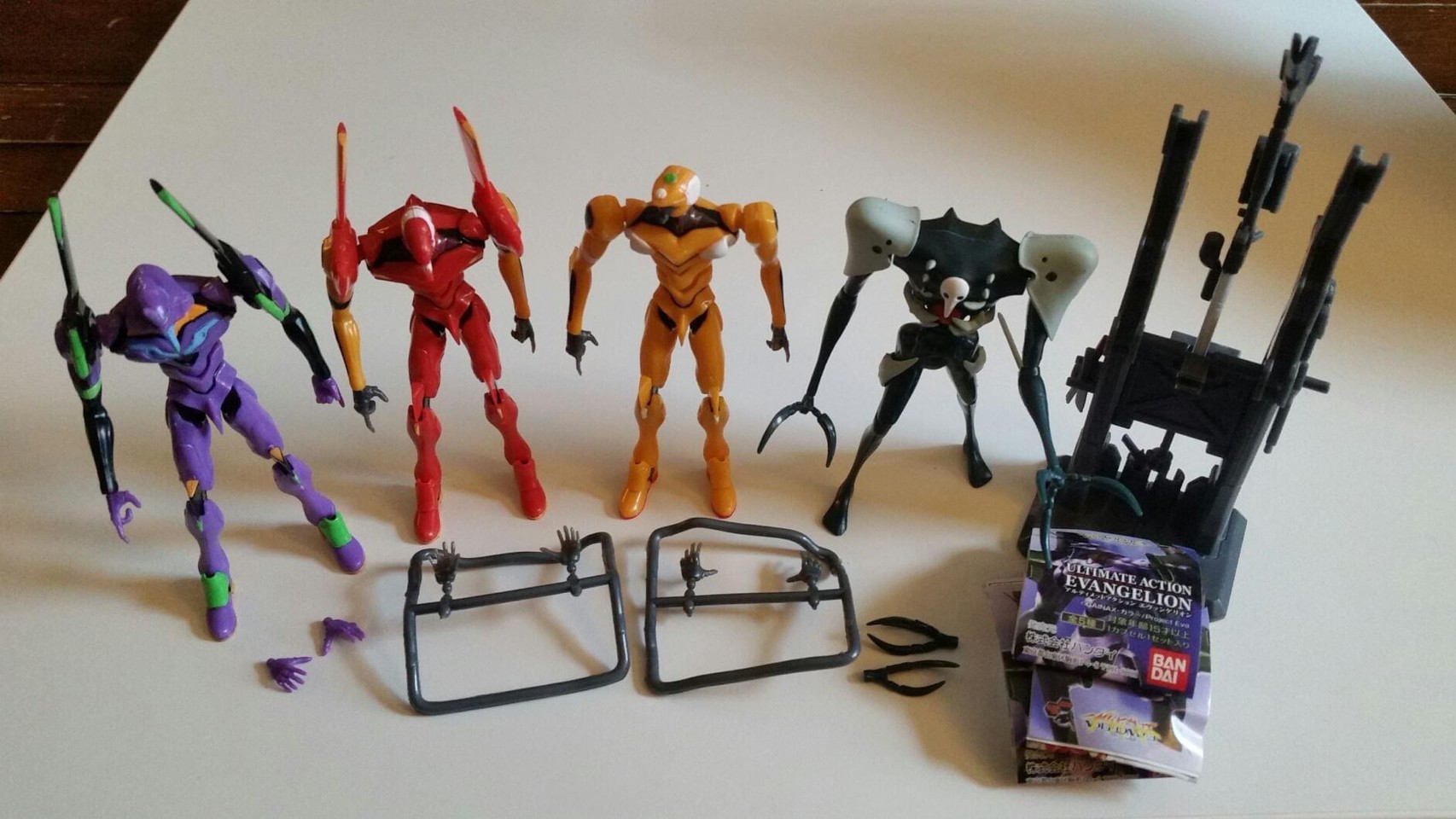 กาชาปอง อีวา อีวานเกเลี่ยน Ultimate Action Evangelion vol. 1 Gashapon by Bandai (Set of 5)