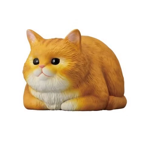 โมเดลแมวพุงนิ่มลิขสิทธิ์แท้ Mocchiri Kororin Cat by Bandai