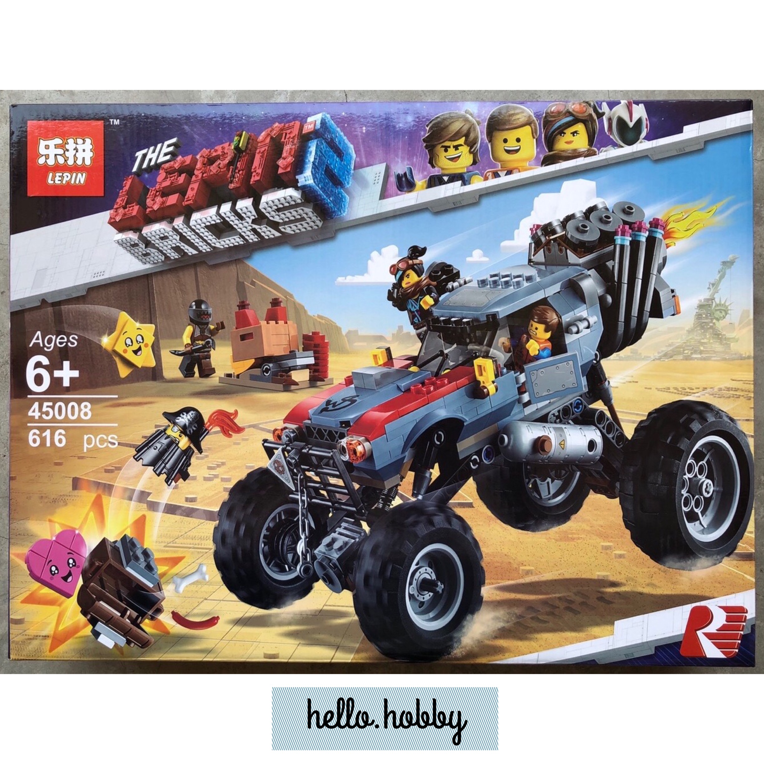 Lepin 45008 Emmet and Lucy's Escape Buggy! 616pcs
