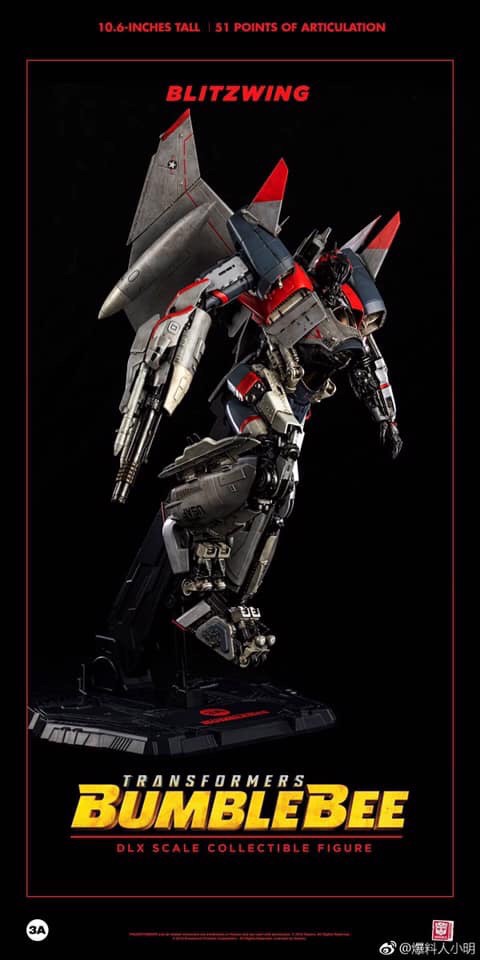 Pre-order : Transformers Bumblebee: DLX Scale Collectible Figure Series - Blitzwing by 3A ThreeZero (Re-product)